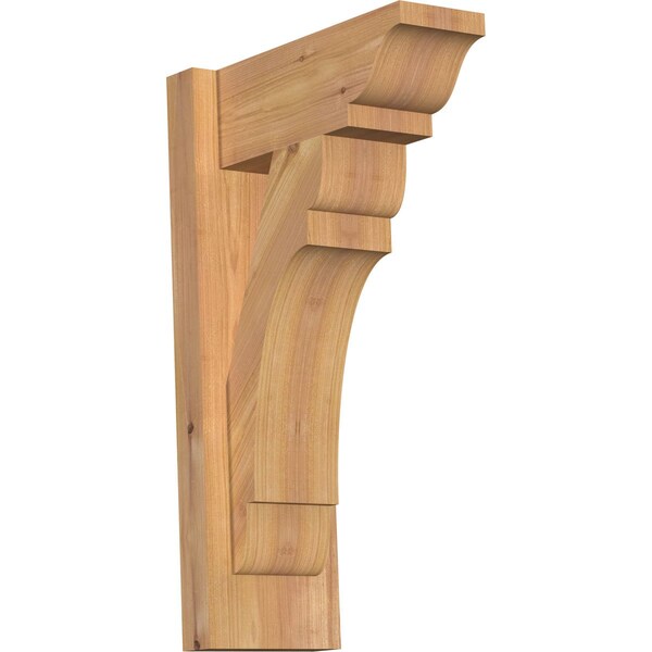 Ekena Millwork Olympic Traditional Smooth Outlooker, Western Red Cedar, 5 1/2"W x 12"D x 20"H OUT06X12X20OLY01SWR - main